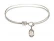  Saint Rose Philippine Duchesne Charm Bangle Bracelet 