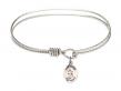  Saint Maron Charm Bangle Bracelet 