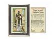  St. Martin de Porres Prayer Card w/Medal 