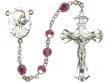  Glass Bead Rosary in 7 Colors 