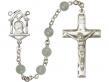  Glass Bead Rosary in 6 Colors 