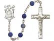  Glass Bead Rosary in 6 Colors 