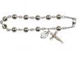  Rosary Bracelet w/Round Bead 