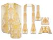  Gold Fiddleback Roman Chasuble - Special Fabric 