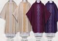  Dalmatic - Nazareth 8023 Series - Plain Neck - Woven Fabric - 70% Wool/25% Poly/5% Silk 