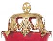  Sanctuary Lamp Protector Top - Brass Polish Finish - Gold Plate 